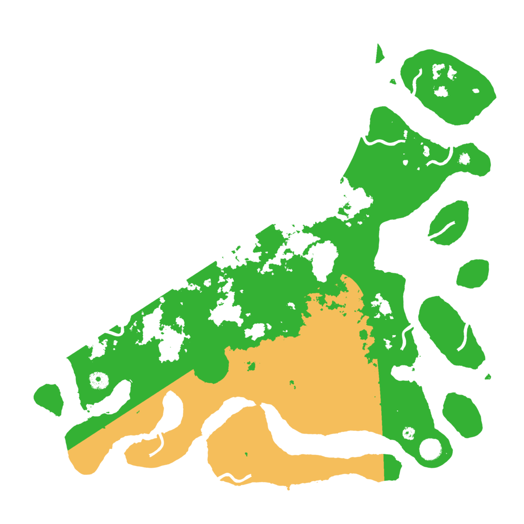 Biome Rust Map: Procedural Map, Size: 4250, Seed: 5658542