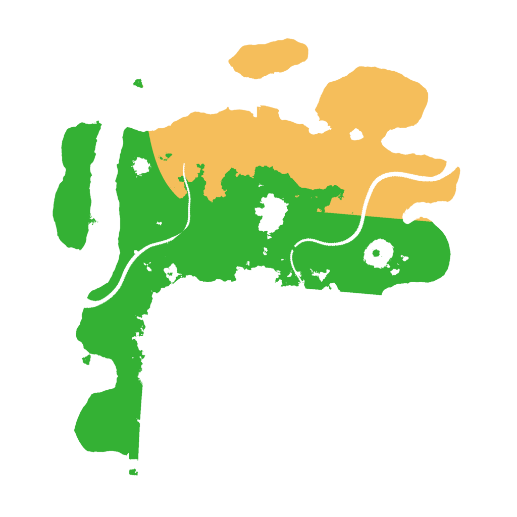 Biome Rust Map: Procedural Map, Size: 2750, Seed: 776154645