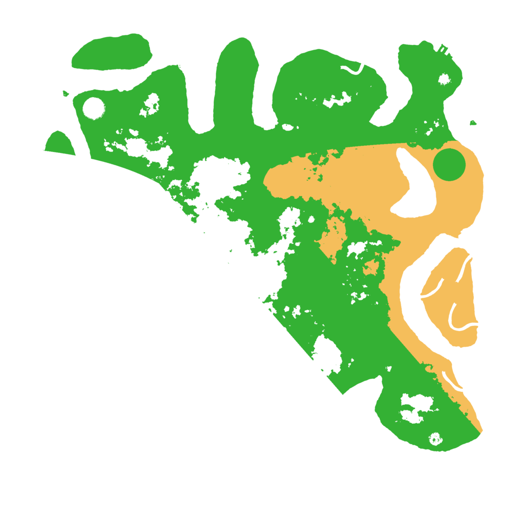 Biome Rust Map: Procedural Map, Size: 4250, Seed: 354999