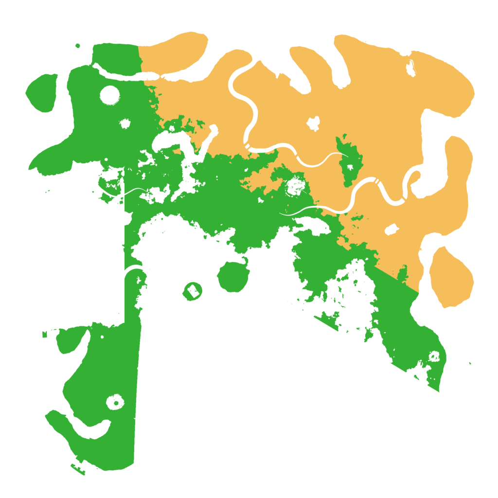 Biome Rust Map: Procedural Map, Size: 4500, Seed: 788543847