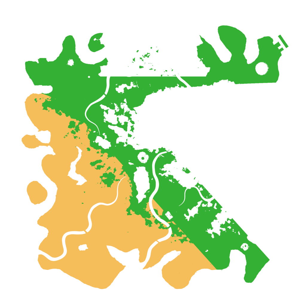 Biome Rust Map: Procedural Map, Size: 4250, Seed: 3330288