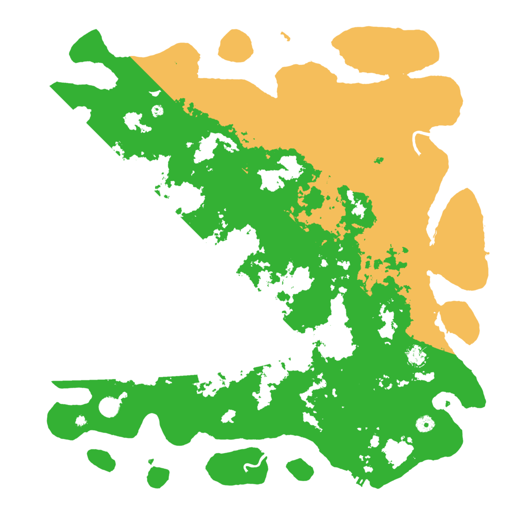 Biome Rust Map: Procedural Map, Size: 4500, Seed: 4853837
