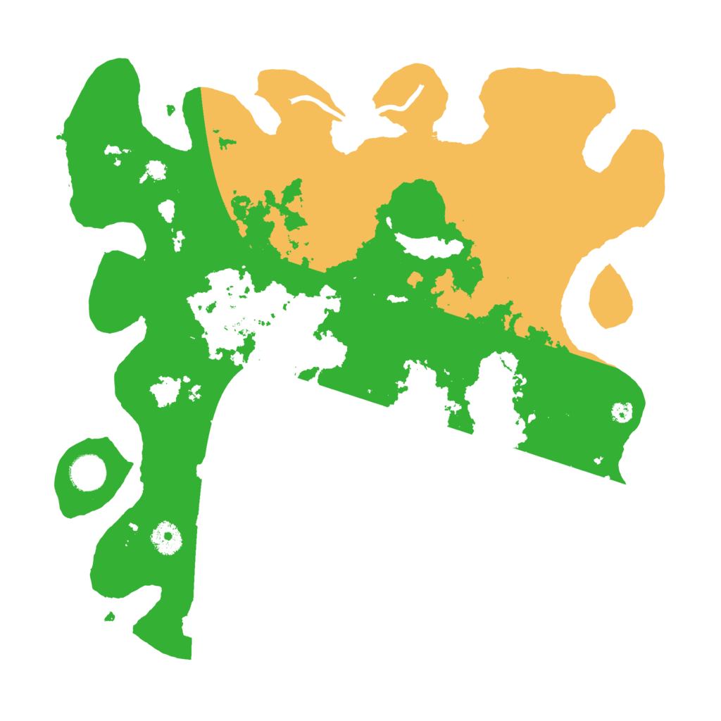 Biome Rust Map: Procedural Map, Size: 3500, Seed: 2112739