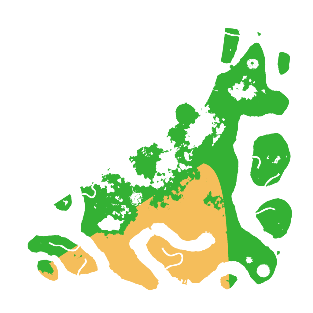 Biome Rust Map: Procedural Map, Size: 4250, Seed: 4275233