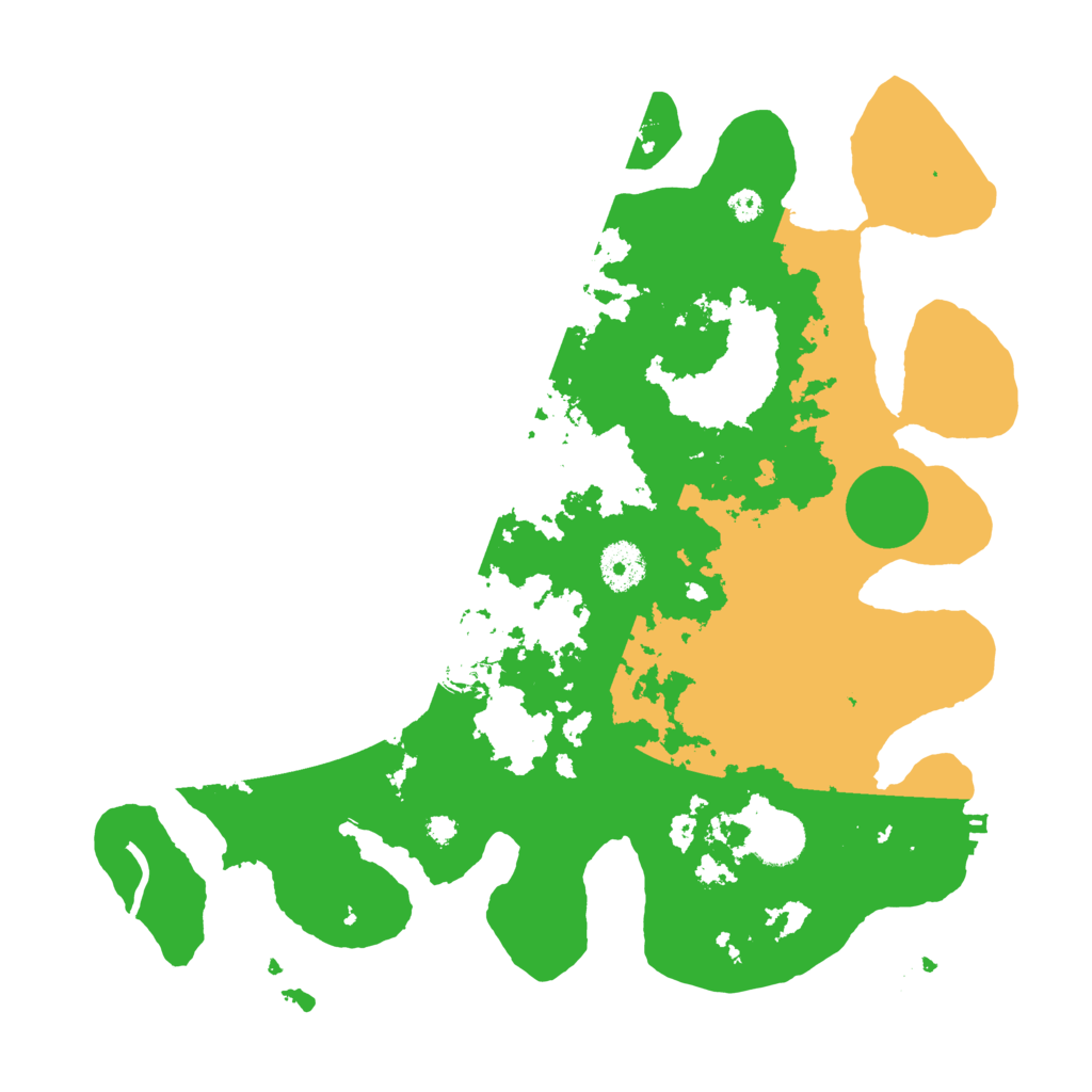 Biome Rust Map: Procedural Map, Size: 3500, Seed: 1923936