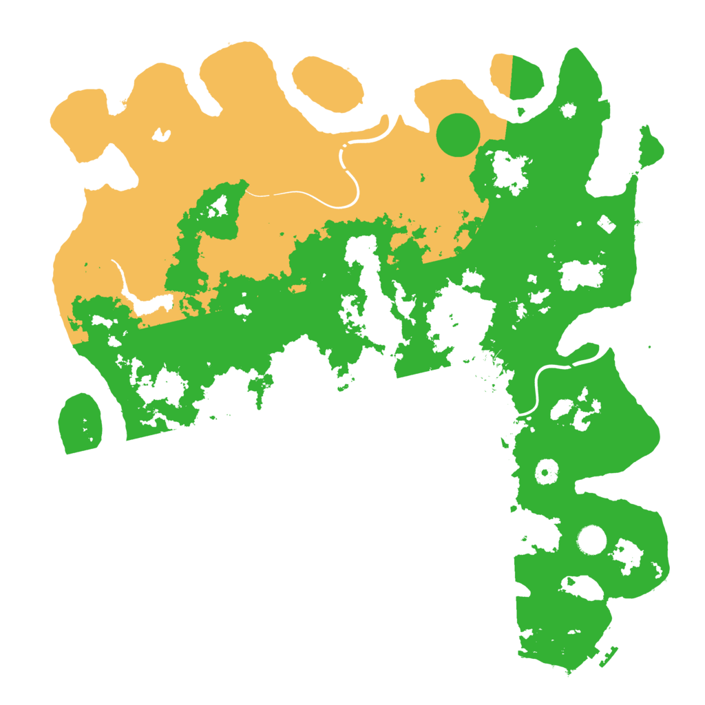 Biome Rust Map: Procedural Map, Size: 4250, Seed: 467281