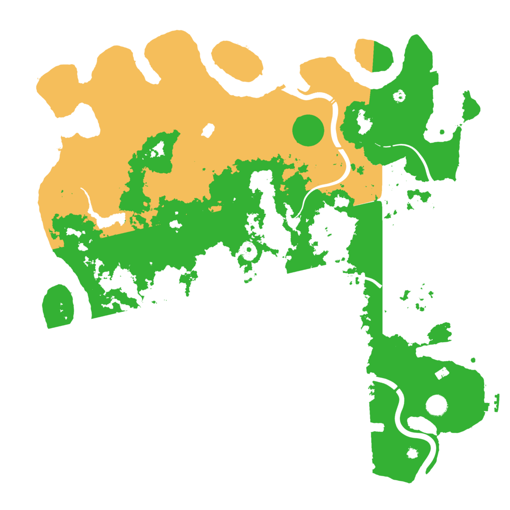 Biome Rust Map: Procedural Map, Size: 4250, Seed: 467281