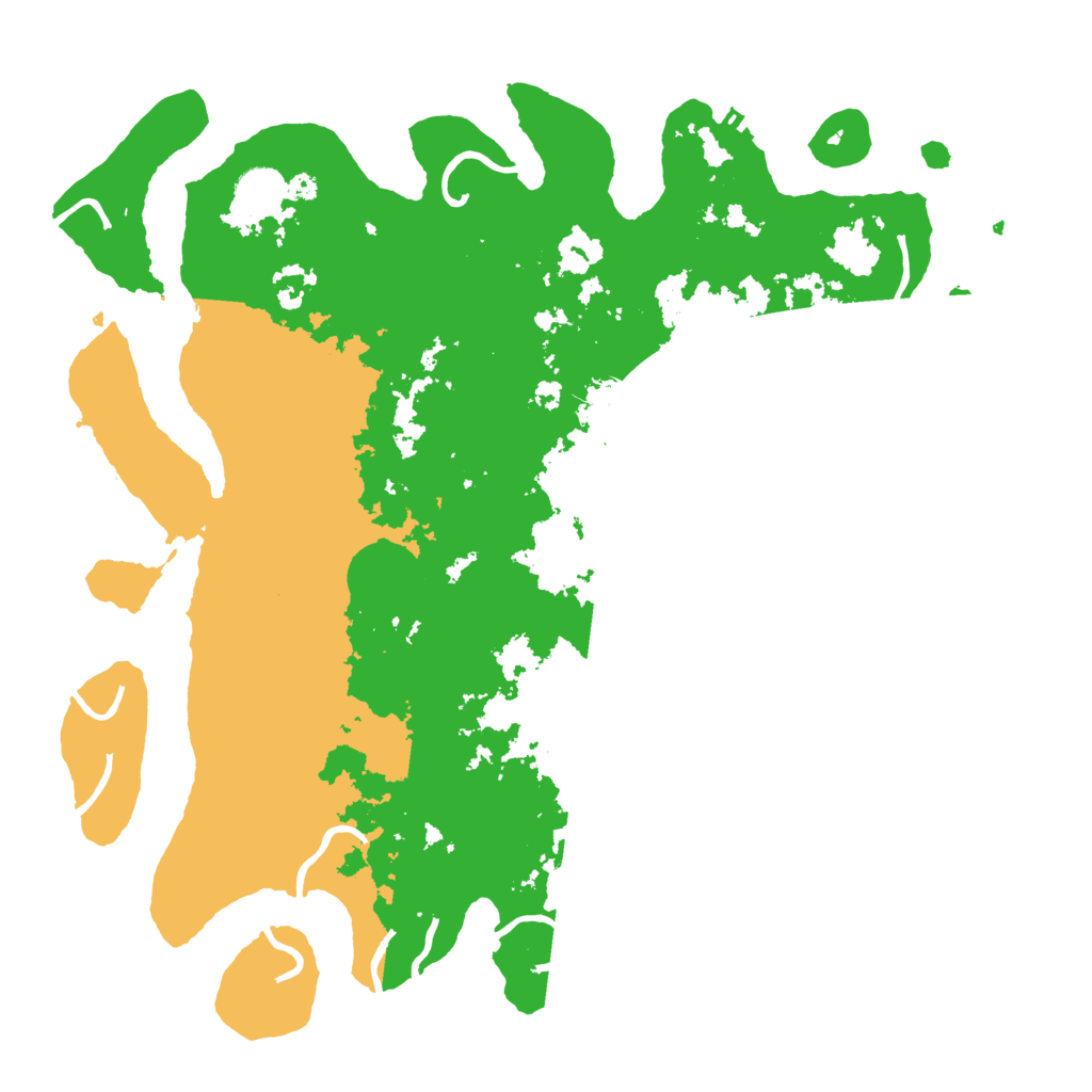 Biome Rust Map: Procedural Map, Size: 4000, Seed: 587325