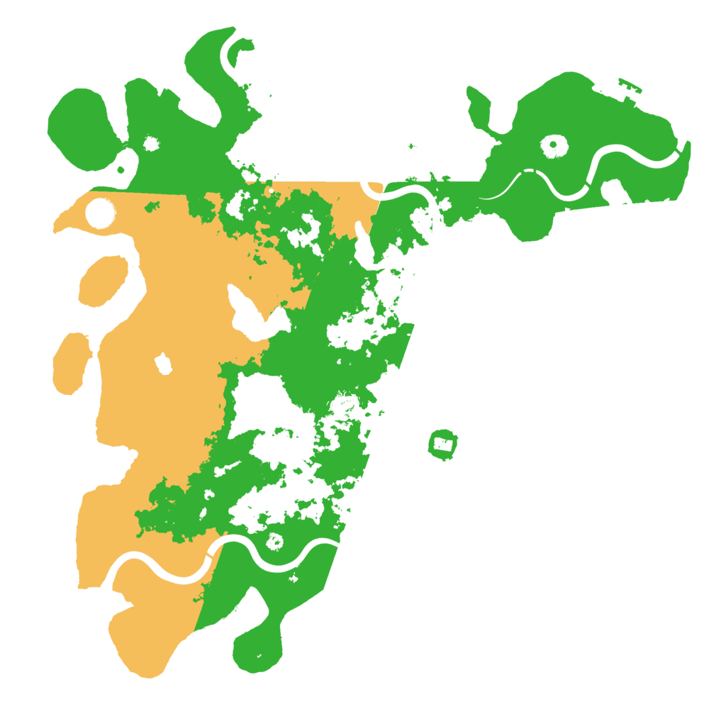Biome Rust Map: Procedural Map, Size: 4250, Seed: 6240879