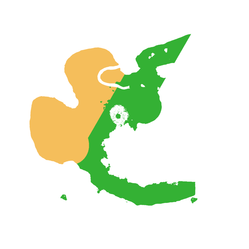 Biome Rust Map: Procedural Map, Size: 1997, Seed: 50500