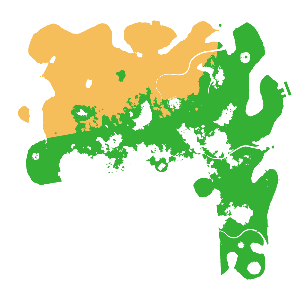 Biome Rust Map: Procedural Map, Size: 4250, Seed: 647