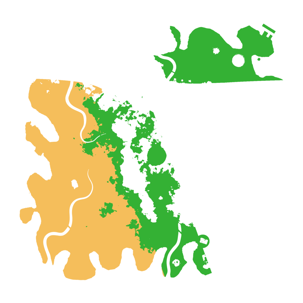 Biome Rust Map: Procedural Map, Size: 4250, Seed: 778104