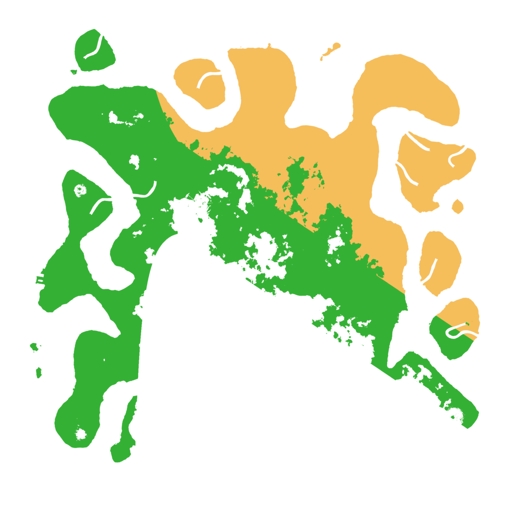 Biome Rust Map: Procedural Map, Size: 4250, Seed: 3162960