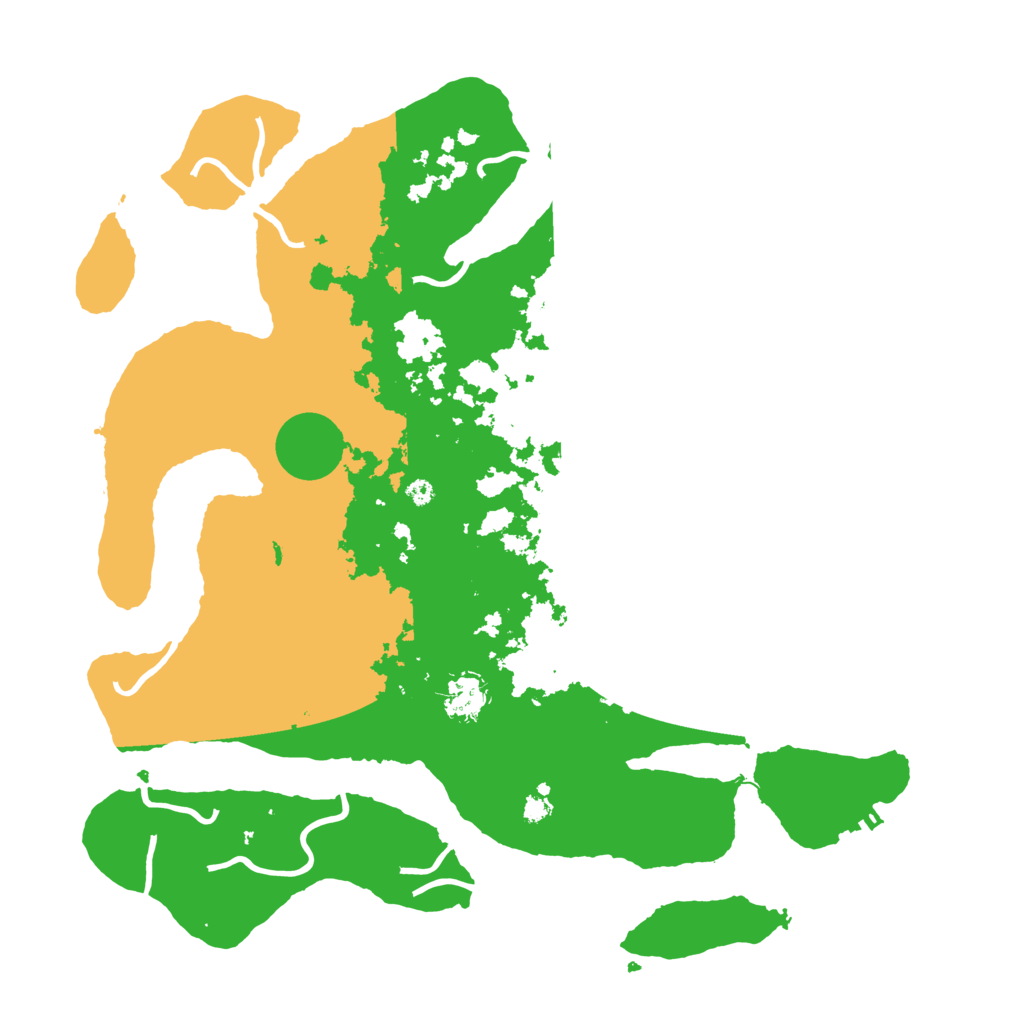 Biome Rust Map: Procedural Map, Size: 4000, Seed: 971681