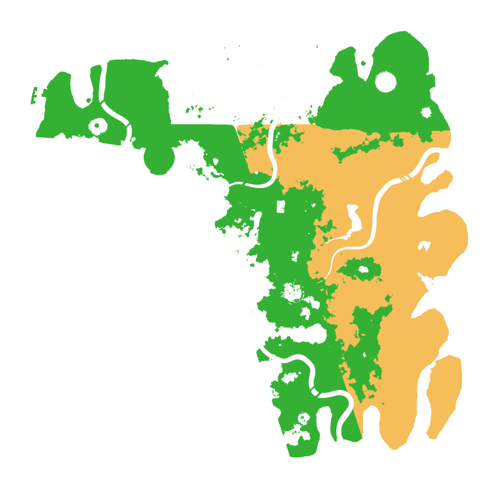 Biome Rust Map: Procedural Map, Size: 4250, Seed: 4701961