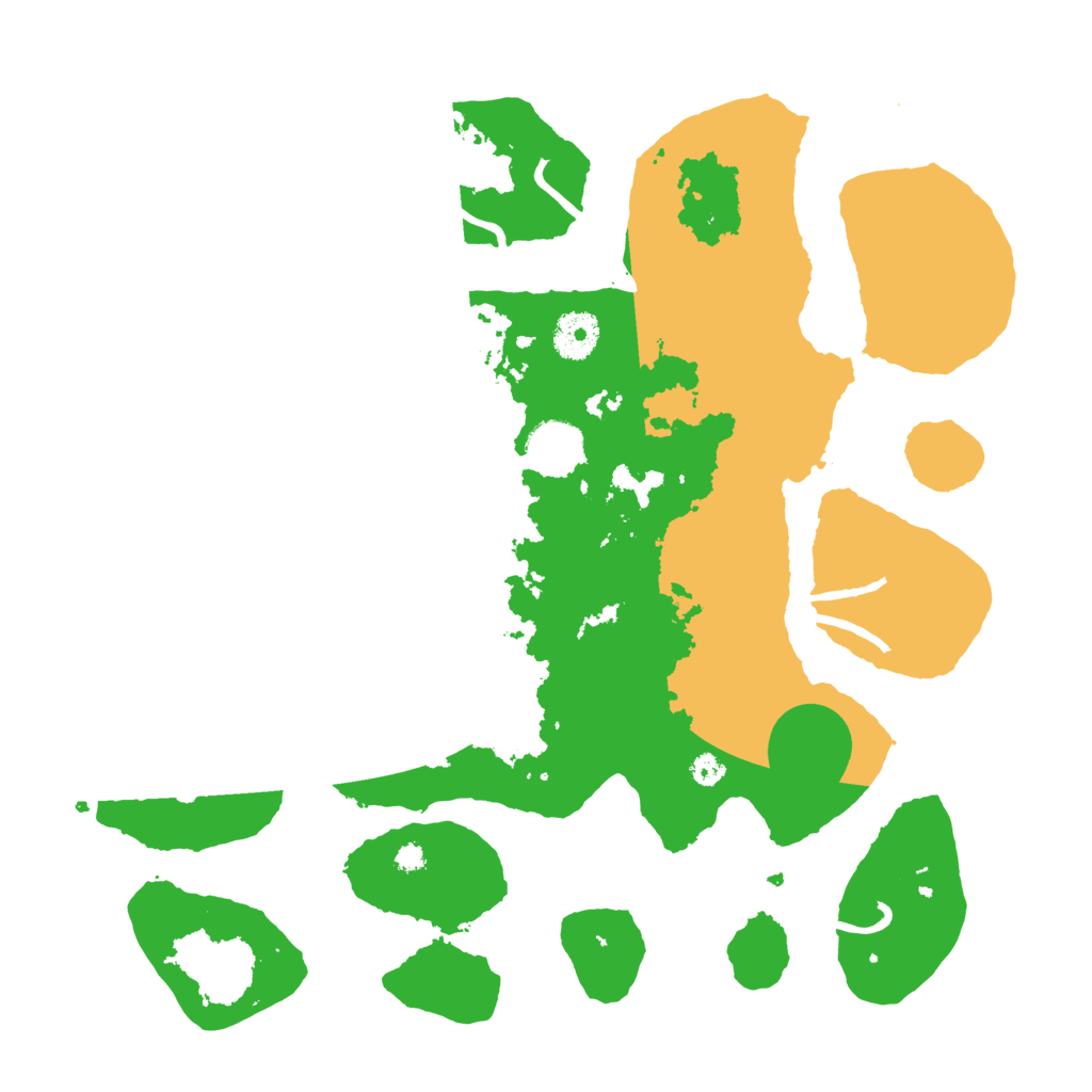 Biome Rust Map: Procedural Map, Size: 3500, Seed: 2708177