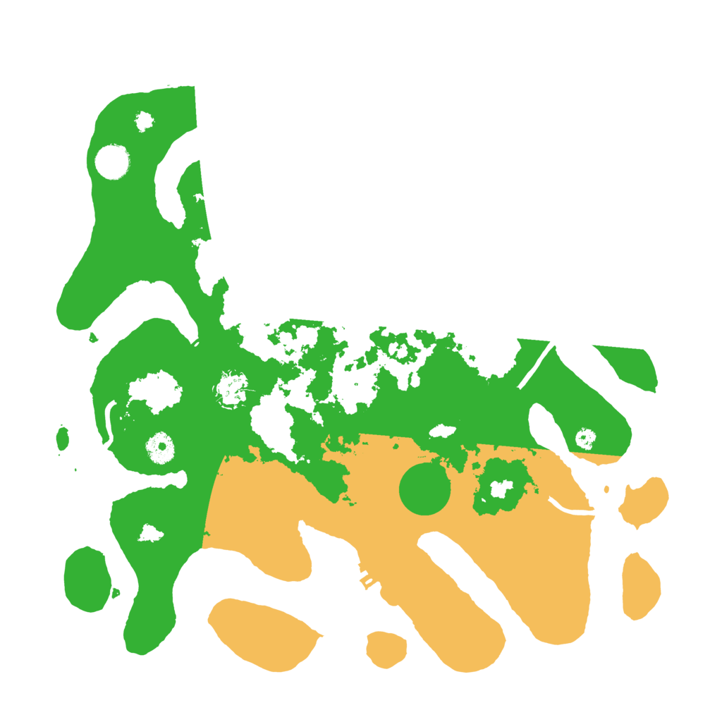 Biome Rust Map: Procedural Map, Size: 3700, Seed: 4780658