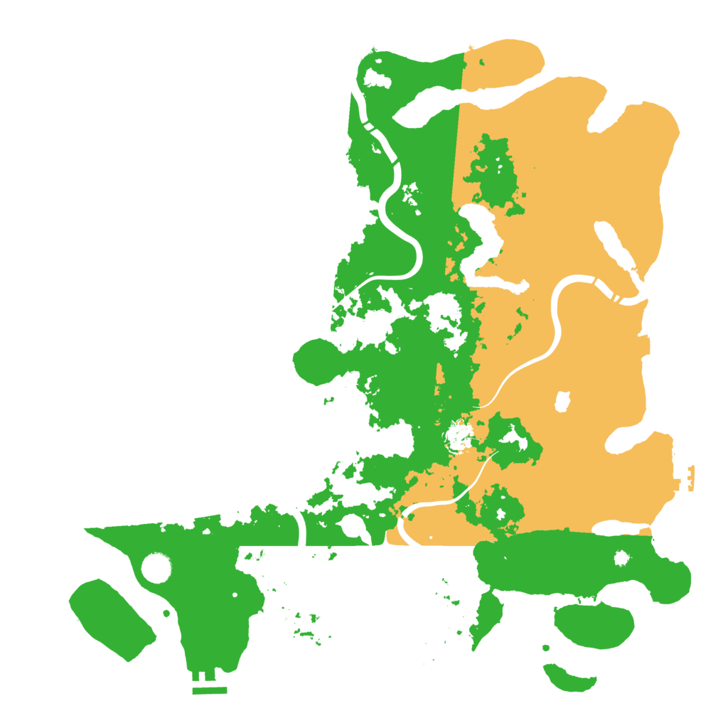 Biome Rust Map: Procedural Map, Size: 4250, Seed: 4042574
