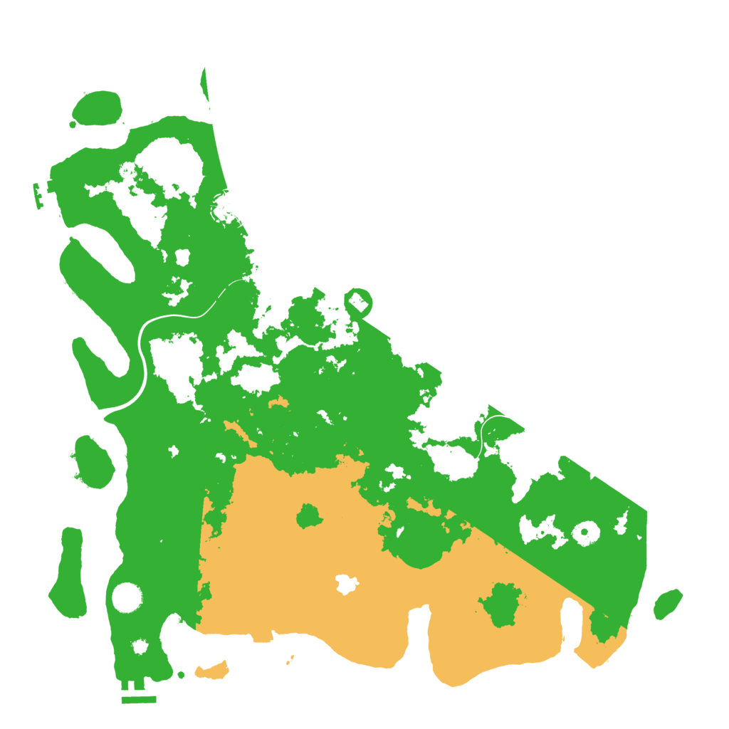 Biome Rust Map: Procedural Map, Size: 4250, Seed: 976795