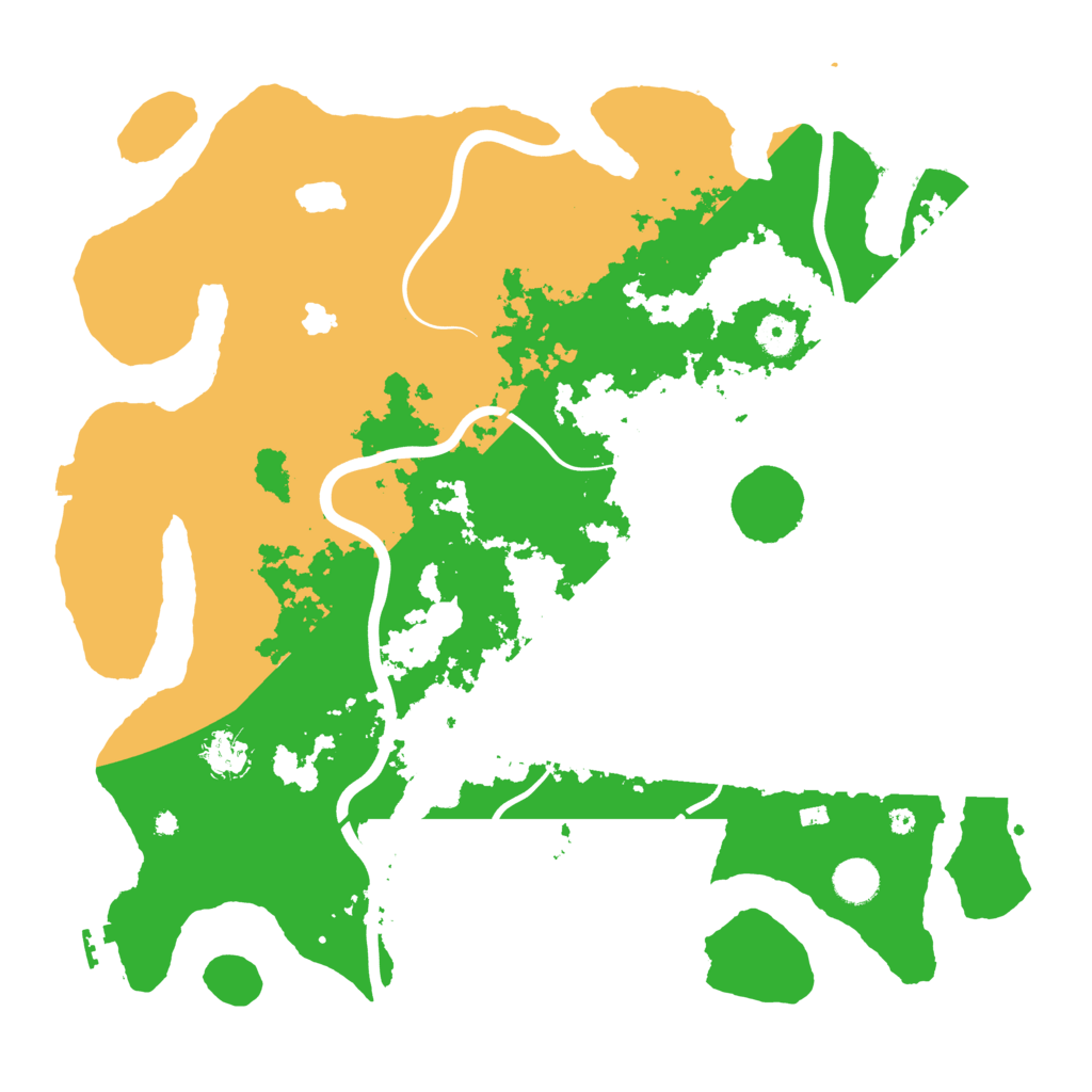 Biome Rust Map: Procedural Map, Size: 4200, Seed: 840