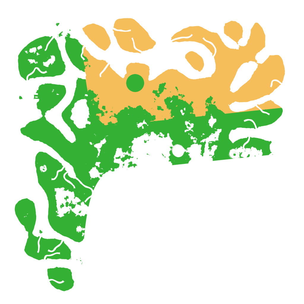 Biome Rust Map: Procedural Map, Size: 4500, Seed: 1482135