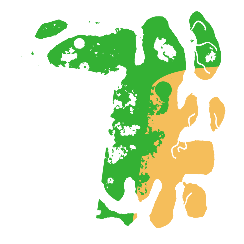 Biome Rust Map: Procedural Map, Size: 4000, Seed: 42242