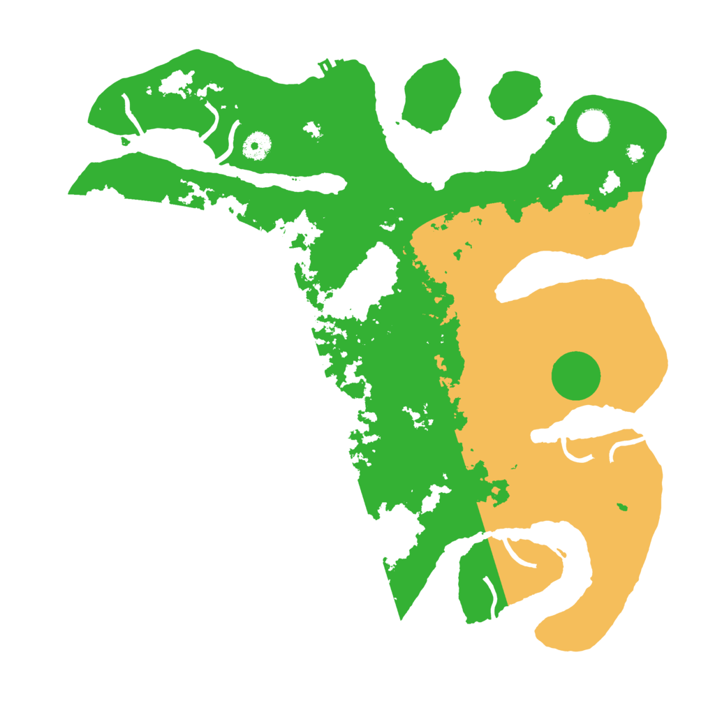 Biome Rust Map: Procedural Map, Size: 3850, Seed: 2142007027