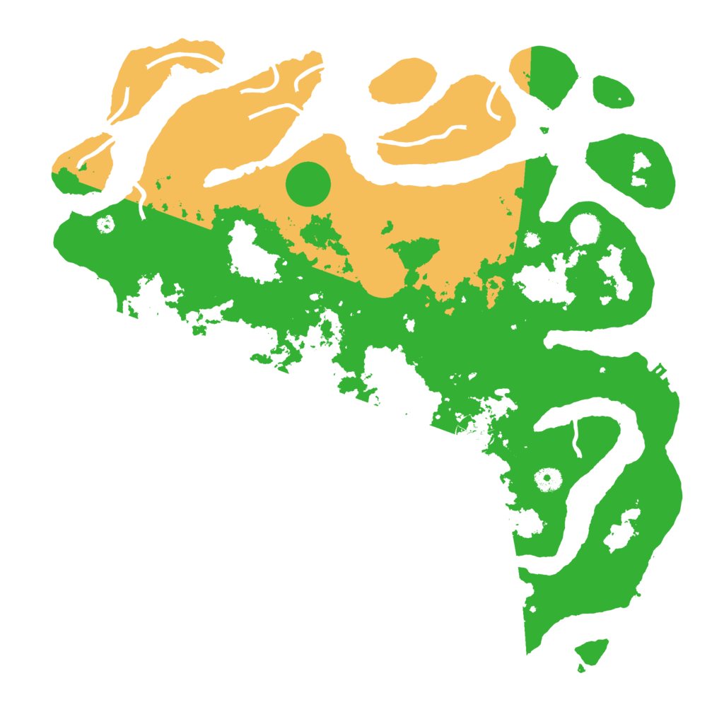 Biome Rust Map: Procedural Map, Size: 4250, Seed: 6367676