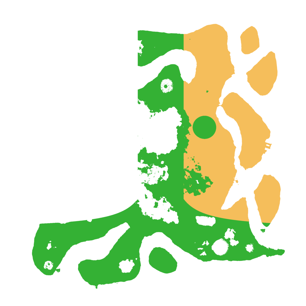 Biome Rust Map: Procedural Map, Size: 3500, Seed: 2012088