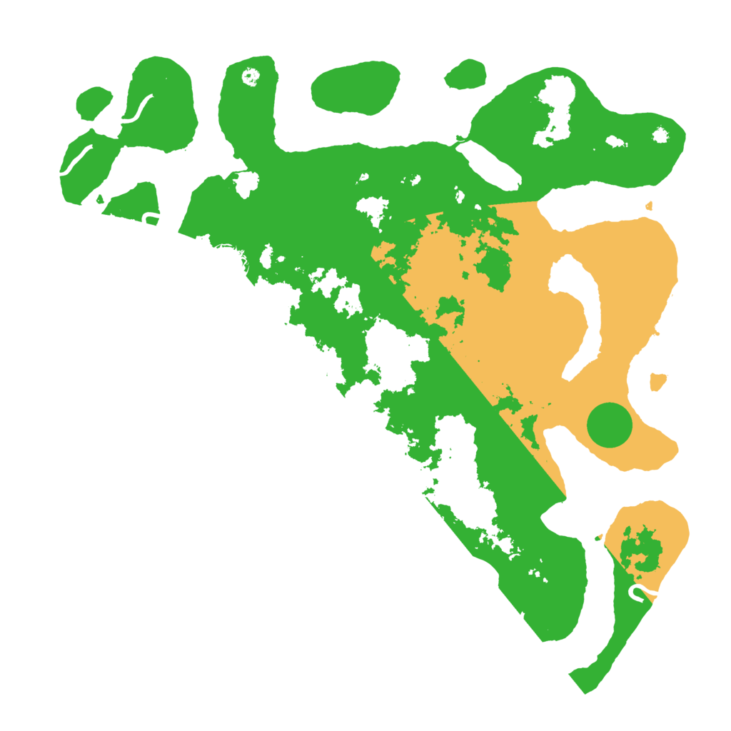 Biome Rust Map: Procedural Map, Size: 4250, Seed: 5485003