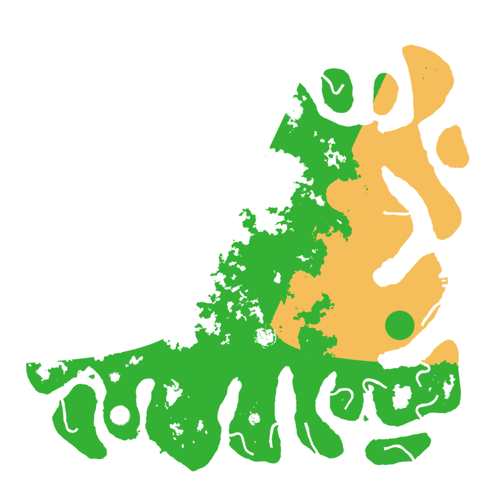 Biome Rust Map: Procedural Map, Size: 4500, Seed: 897461