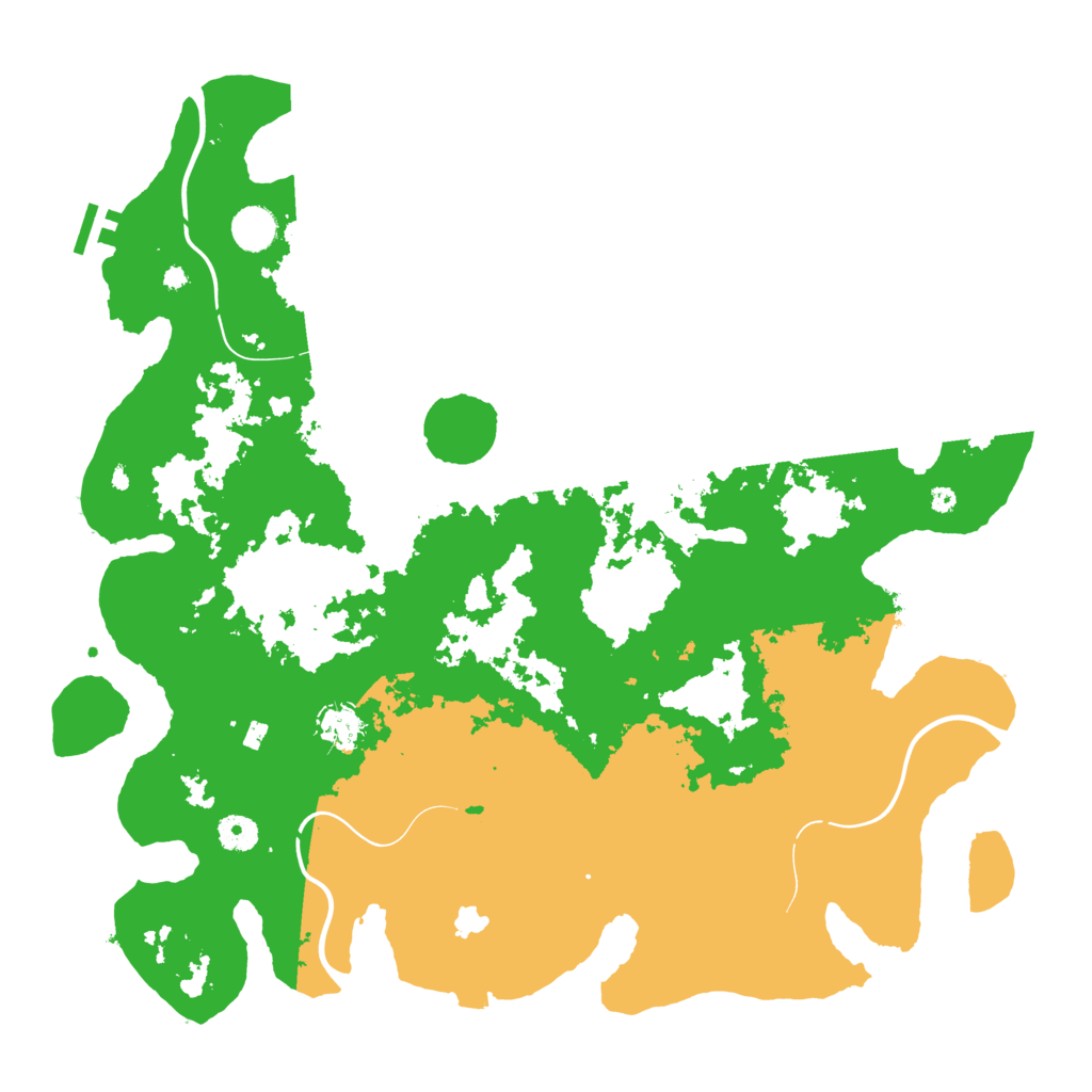 Biome Rust Map: Procedural Map, Size: 4250, Seed: 3602574