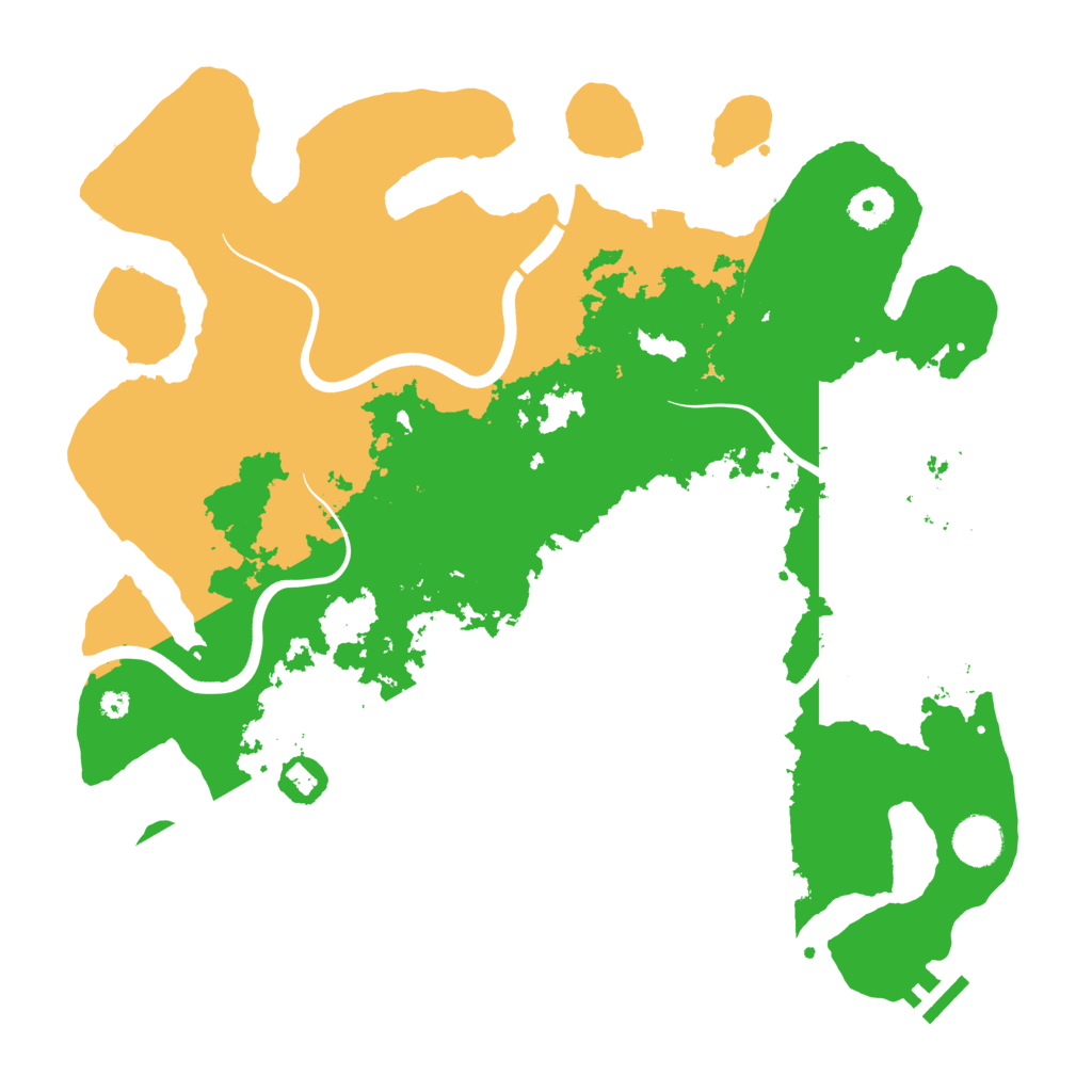 Biome Rust Map: Procedural Map, Size: 3850, Seed: 995858604