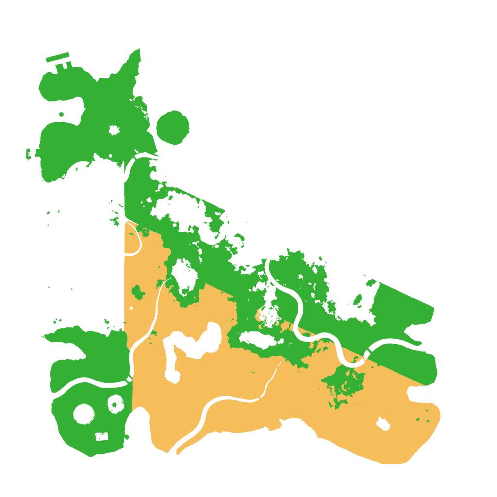 Biome Rust Map: Procedural Map, Size: 4250, Seed: 50012