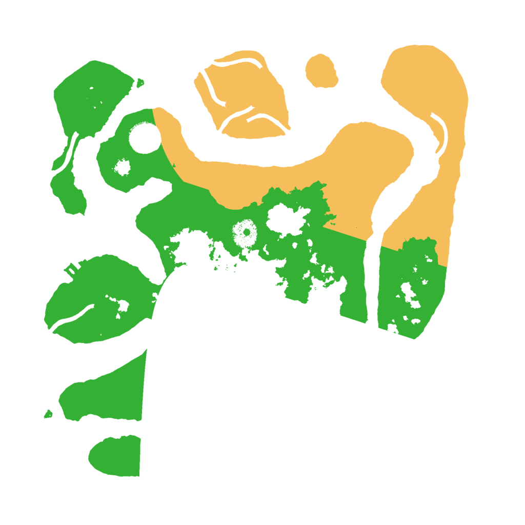 Biome Rust Map: Procedural Map, Size: 3000, Seed: 86341