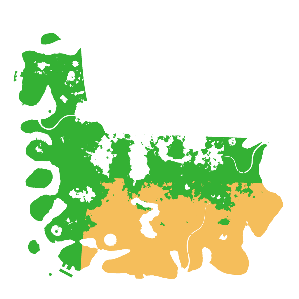 Biome Rust Map: Procedural Map, Size: 4250, Seed: 2598683