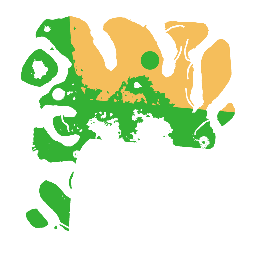 Biome Rust Map: Procedural Map, Size: 3700, Seed: 3717283