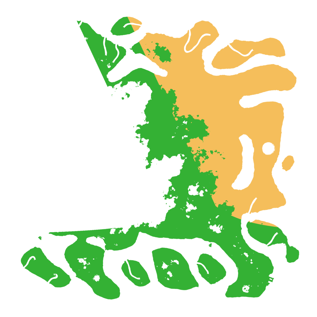 Biome Rust Map: Procedural Map, Size: 4500, Seed: 1900285