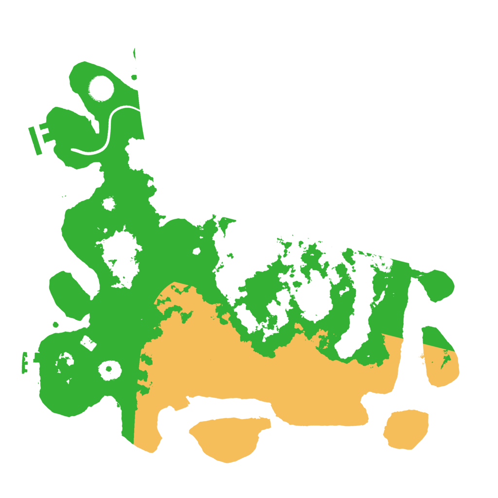 Biome Rust Map: Procedural Map, Size: 3500, Seed: 2093480
