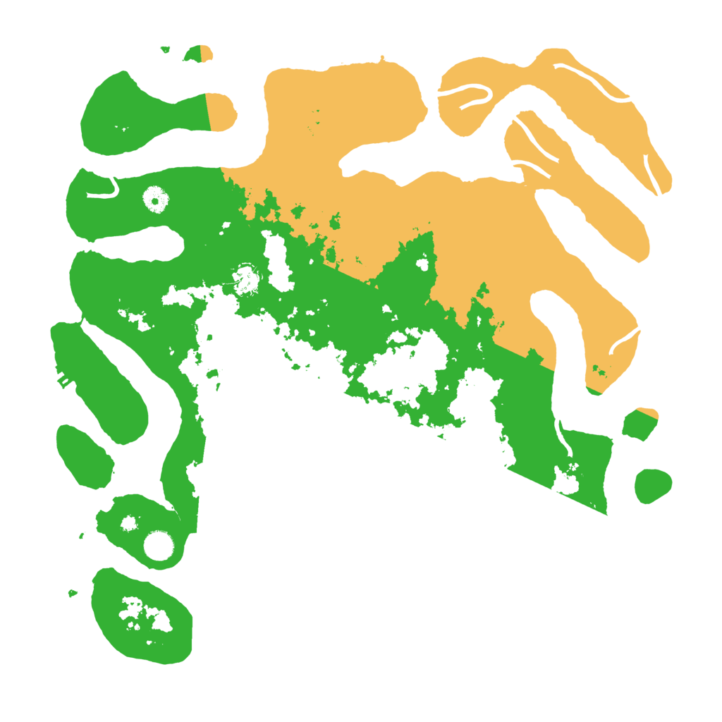 Biome Rust Map: Procedural Map, Size: 4250, Seed: 3031178