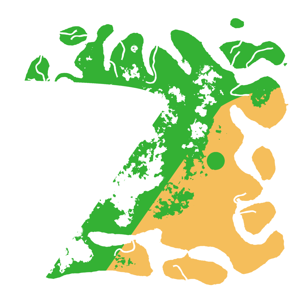 Biome Rust Map: Procedural Map, Size: 4500, Seed: 3928918