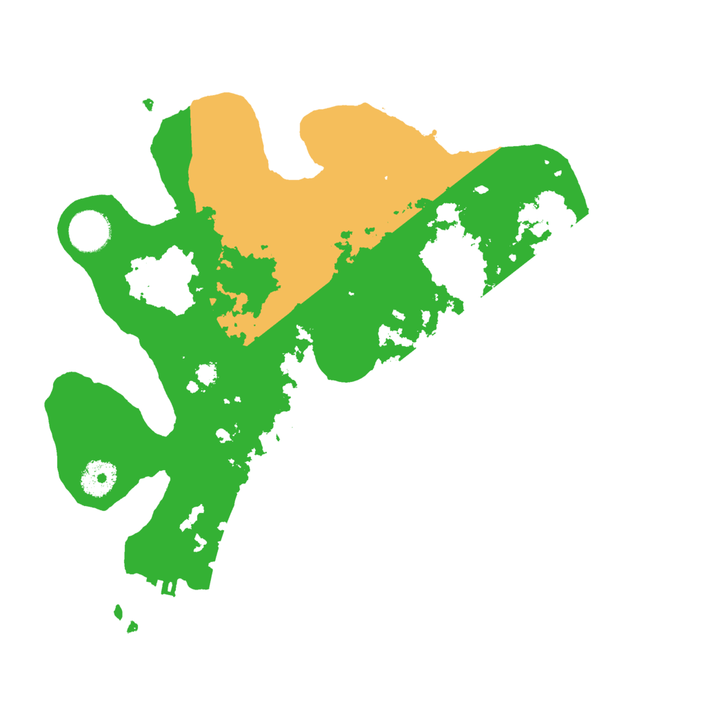 Biome Rust Map: Procedural Map, Size: 3000, Seed: 1847779498