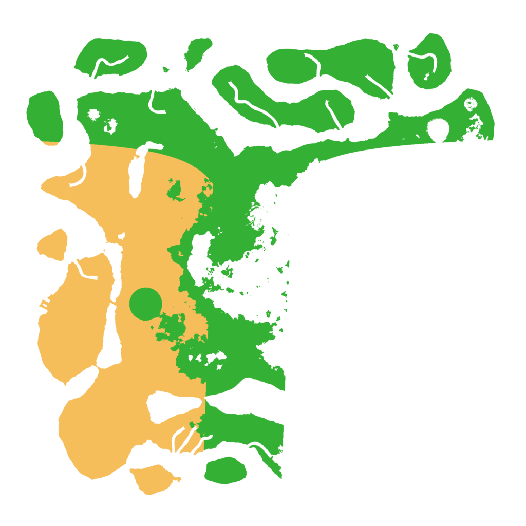 Biome Rust Map: Procedural Map, Size: 4250, Seed: 3876720