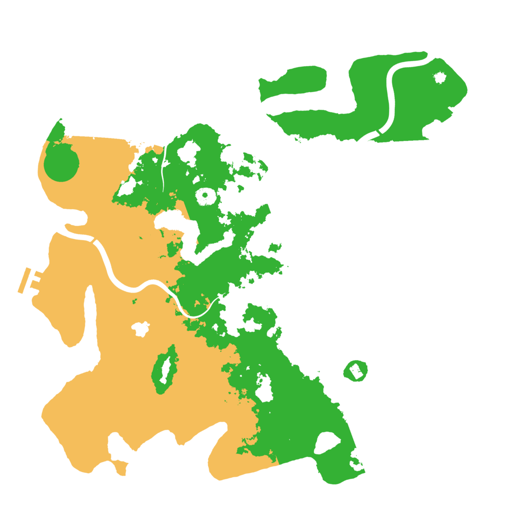 Biome Rust Map: Procedural Map, Size: 4000, Seed: 712101