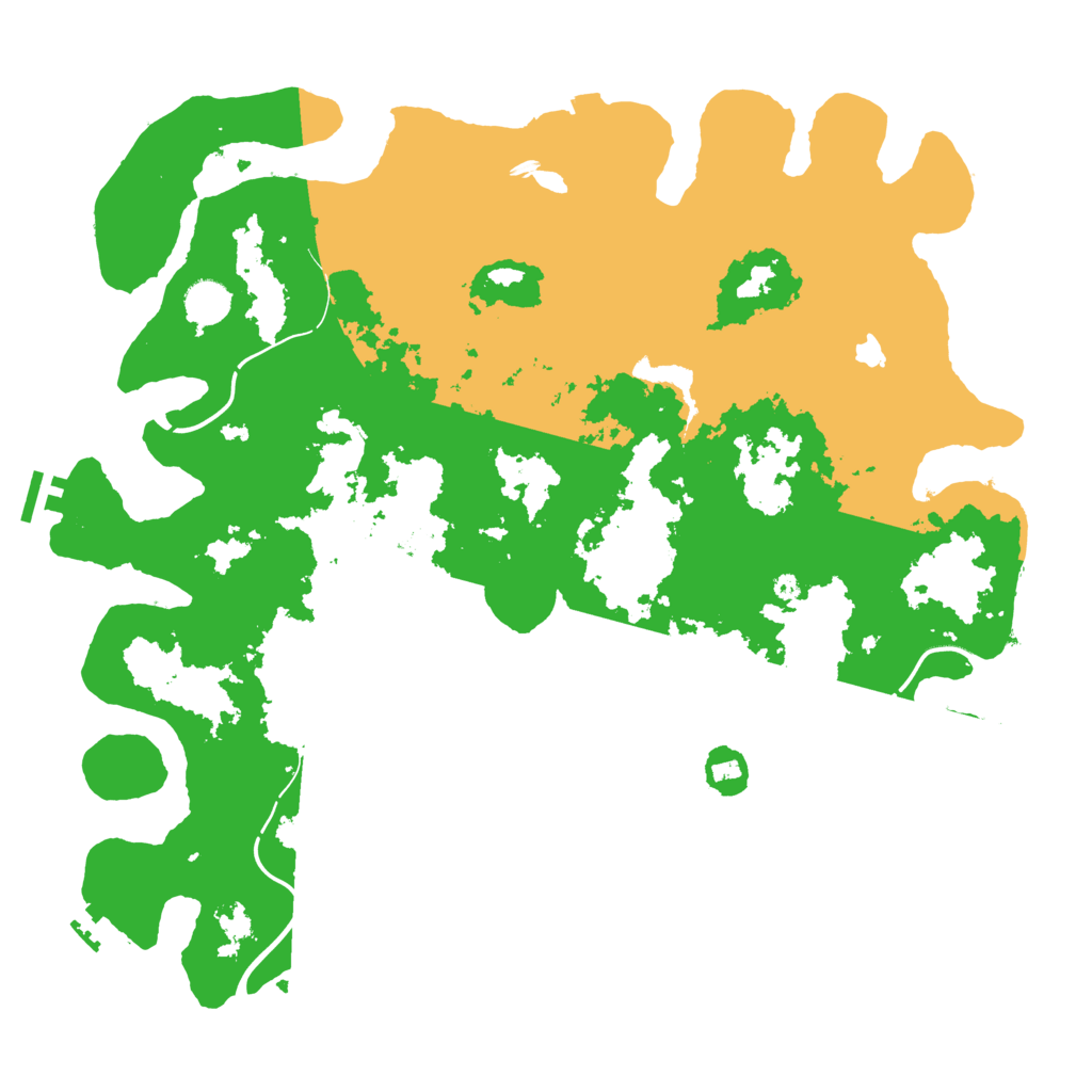 Biome Rust Map: Procedural Map, Size: 4250, Seed: 2952978