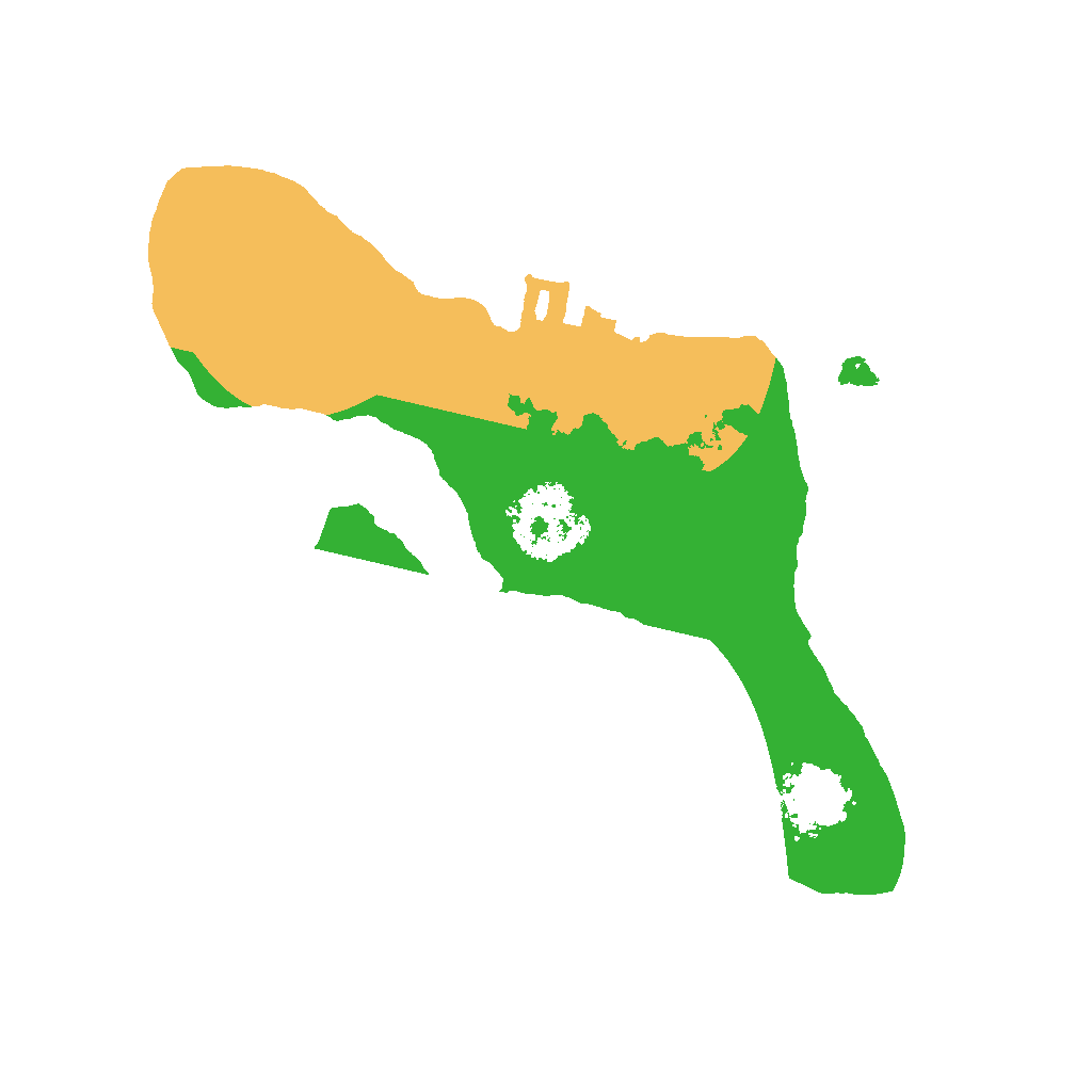 Biome Rust Map: Procedural Map, Size: 1500, Seed: 18964668