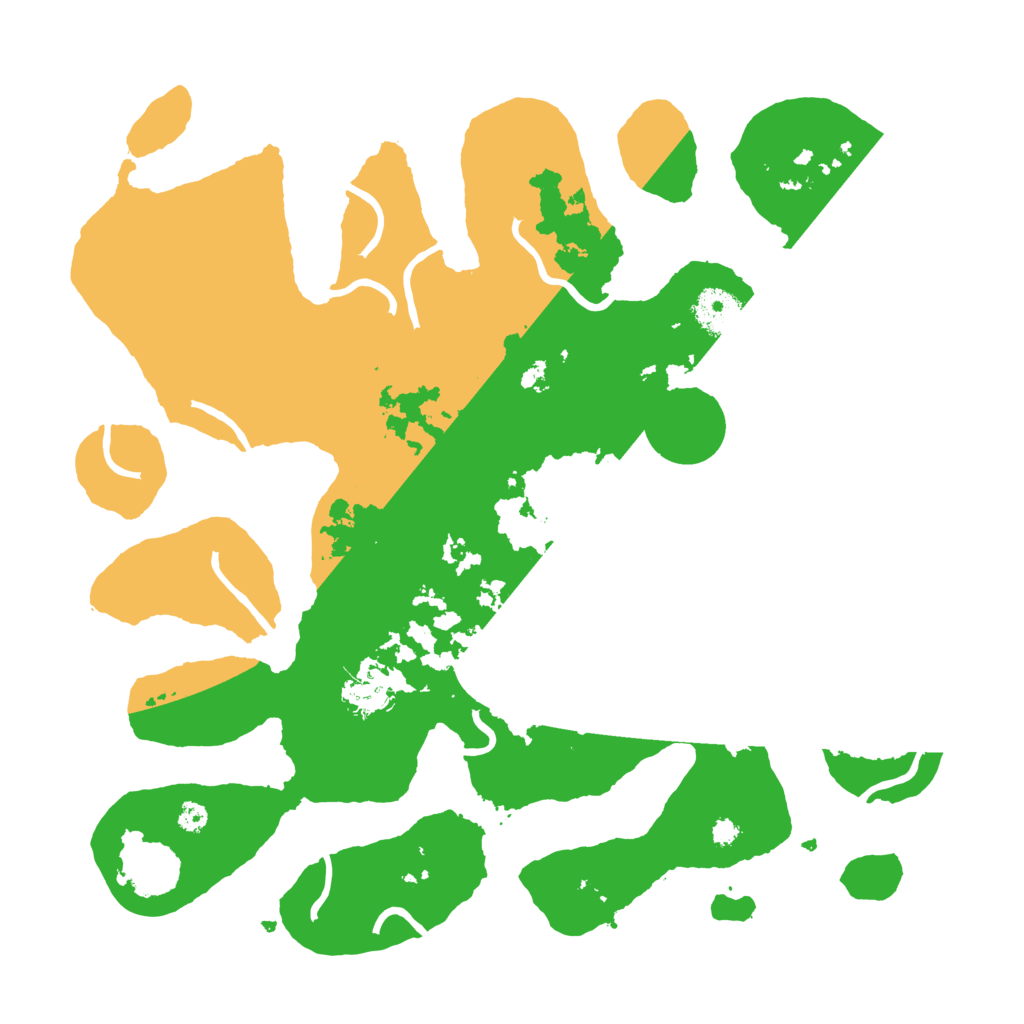 Biome Rust Map: Procedural Map, Size: 3550, Seed: 262688