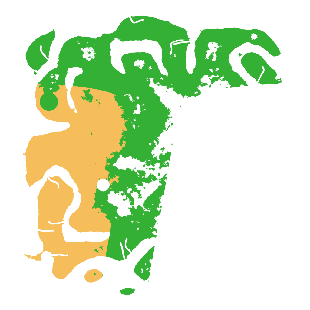 Biome Rust Map: Procedural Map, Size: 4500, Seed: 71430