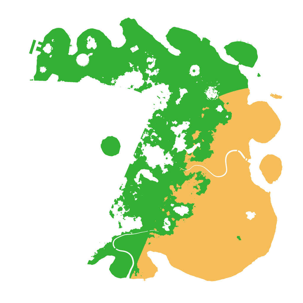 Biome Rust Map: Procedural Map, Size: 4250, Seed: 4970804