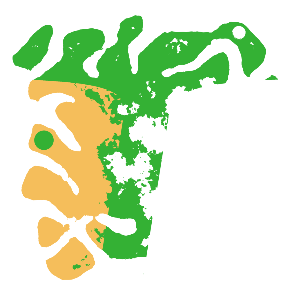 Biome Rust Map: Barren, Size: 4050, Seed: 395600686